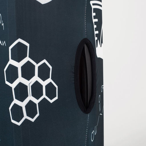 Чехол на чемодан 28, цвет чёрный - Simaland фото 5