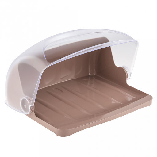 Хлебница пластмассовая Грана 31х25х15см, мокко (Россия) - Домашняя мода фото 2