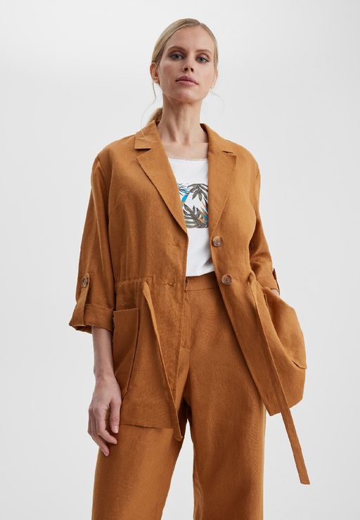 Футболка женская LS-213418-EC, 
экрю - Steinberg фото 5