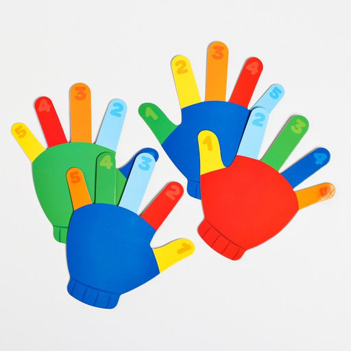 Развивающий игровой набор Ладошки 12 карточек+Задания, Крошка Я  фото 3