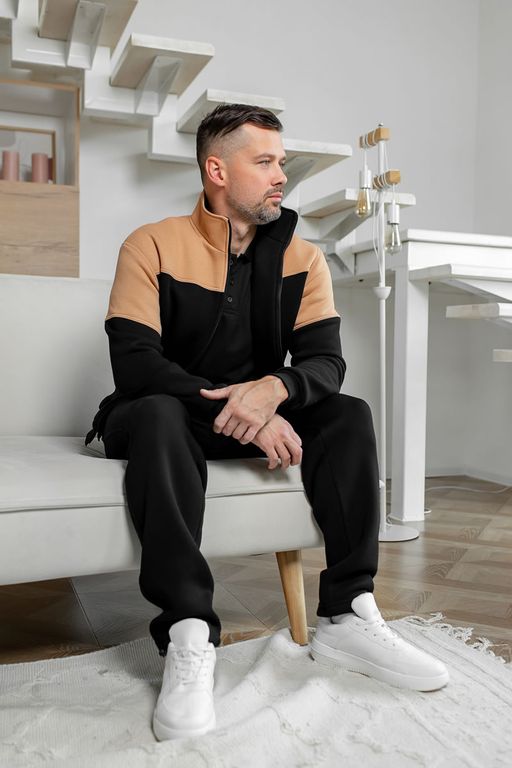 С НАЧЕСОМ Спортивный костюм Футер 3-х ниточный