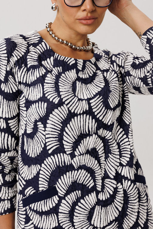 Платье ANELLI 1750 круассан  фото 3