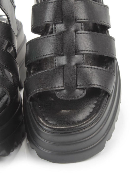 08-PEY337-2 BLACK Босоножки женские - Фабричный китай фото 10