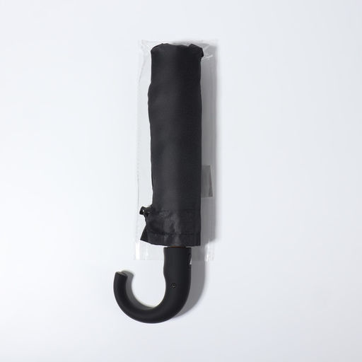 Зонт полуавтоматический «Мрак», эпонж, 3 сложения, 8 спиц, R=47/55 см, d=94 см, чёрный