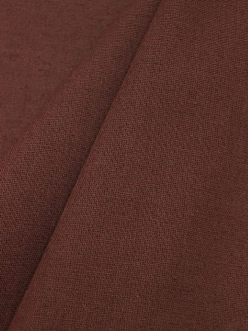 Полулен с умягчением цв.Темный коричнево-каштановый, ш.1.5м, лен-30%, хлопок-70%, 140гр/м.кв