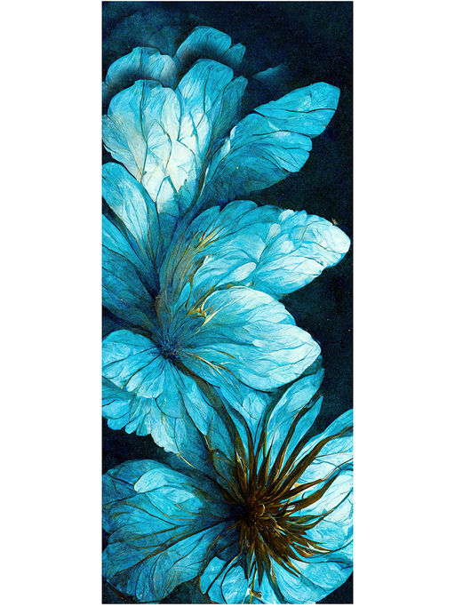 Большой мягкий очень нежный двусторонний палантин в стиле арт-деко - Tantino фото 8