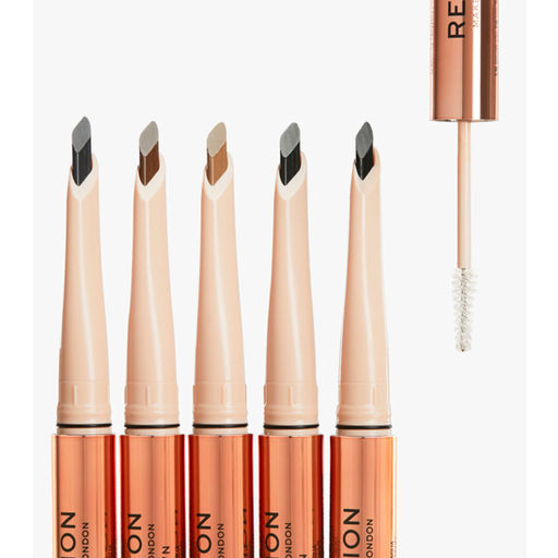 Контурный карандаш для бровей и гель для фиксации Eyebrow pencil Fluffy Brow Filter Duo, Ash Brown 6792219