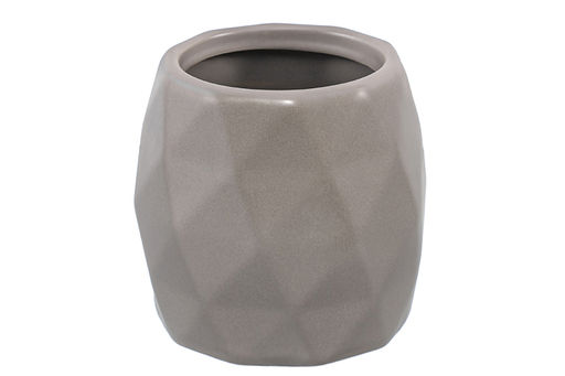 Банка д/хранения 550 мл 10,5*10,5*10,5 см Серая+ бамбук. крышка с силик. упл. - Elan gallery фото 5