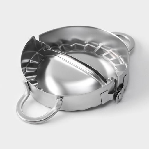 Набор для лепки пельменей Доляна «Пельменница», 6 предметов, нержавеющая сталь