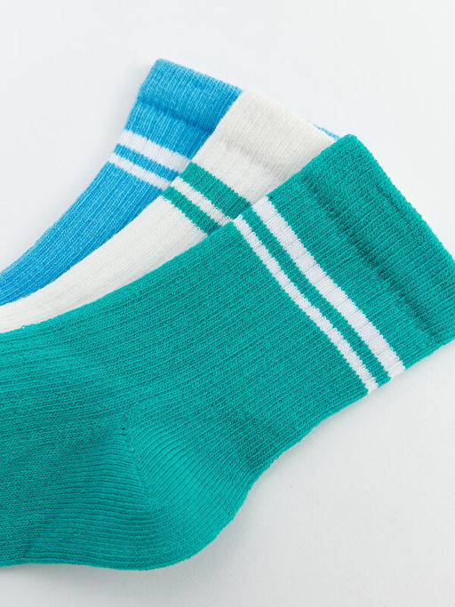 ?izgili Erkek Bebek Soket ?orap 3l? - Waikiki фото 3