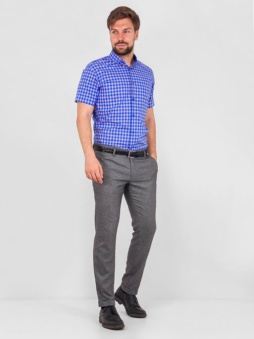 Сорочка мужская короткий рукав GREG 265/101/699/Z/b/1  фото 5