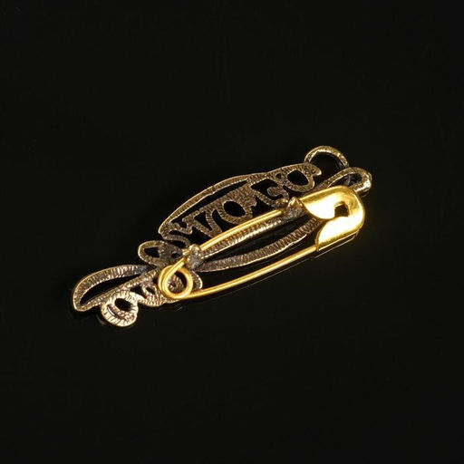 Цена за 5 шт. Булавка от сглаза, латунь - Simaland фото 2