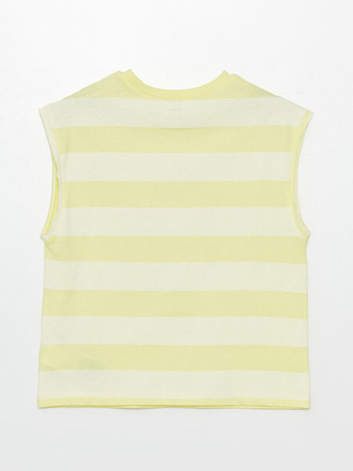 Bisiklet Yaka Bask?l? Erkek Bebek Atlet - Waikiki фото 2