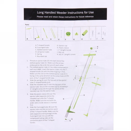 Корнеудалитель "Стоп сорняк" 93*20 см механический