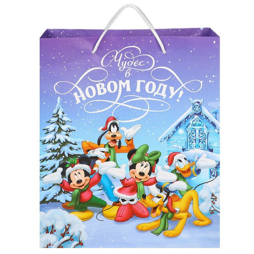 Пакет ламинированный, Чудес в Новом году, 23 ? 27 ? 11.5 см