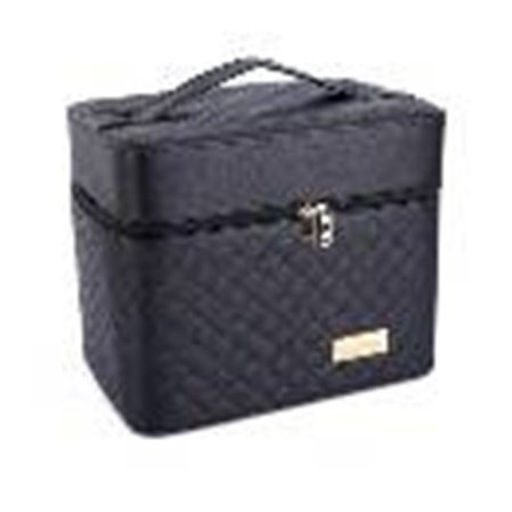 Шкатулка кейс для косметики черная / CB05 /уп 24/ - Галеонтрейд фото 3