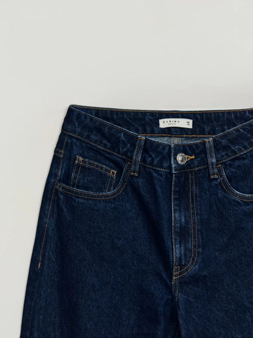 Джинсы straight с высокой посадкой / Zarina фото 10
