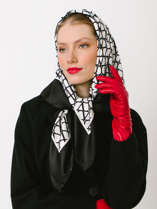 Большой мягкий очень нежный двусторонний платок - Tantino фото 4