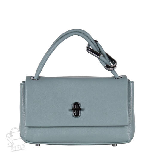 Сумка женская кожаная 8062Q turquoise Polina&Eiterou  в Новосибирске
