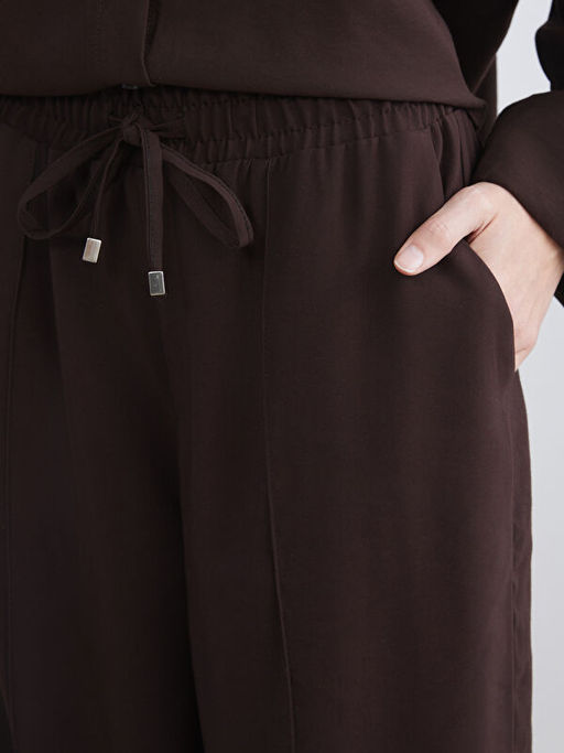 Beli Lastikli Geni? Pa?a Kad?n Pantolon