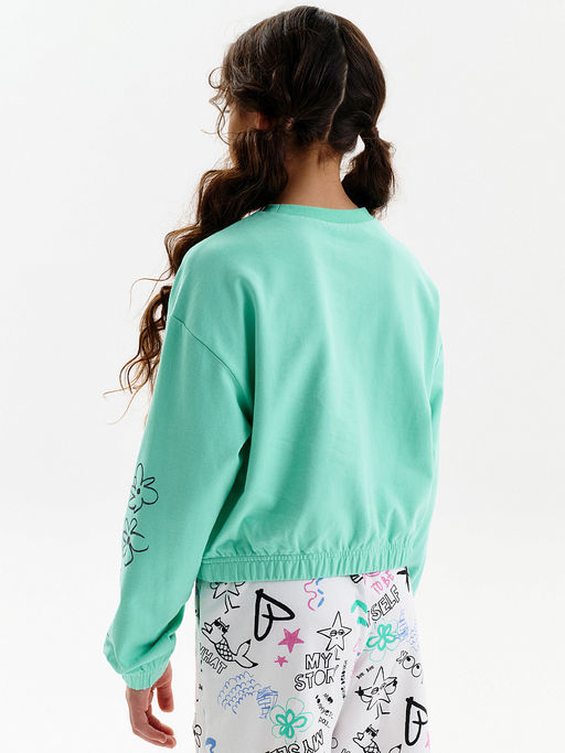 GFNY3389/1 Толстовка для девочек