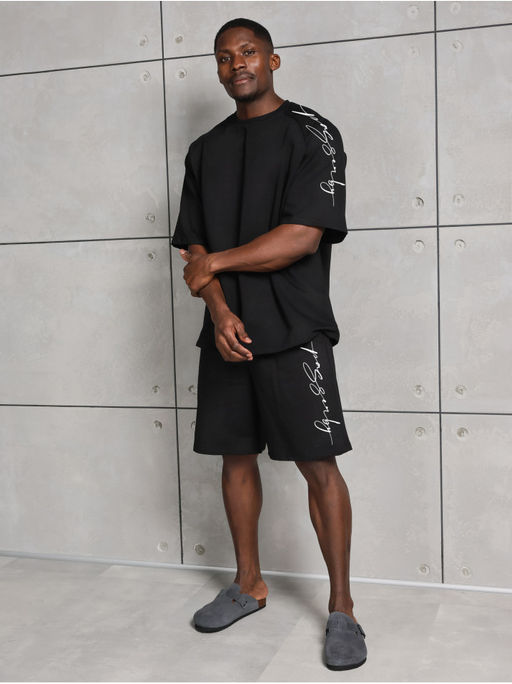 Костюм Босс с Шортами Черный - София фото 2