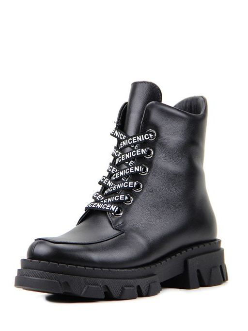 Ботинки EDART 328.astra32 bl. black/шерсть