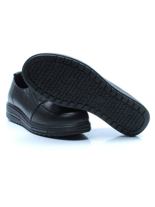 03-5065 BLACK Полуботинки женские (натуральная кожа) - Фабричный китай фото 15