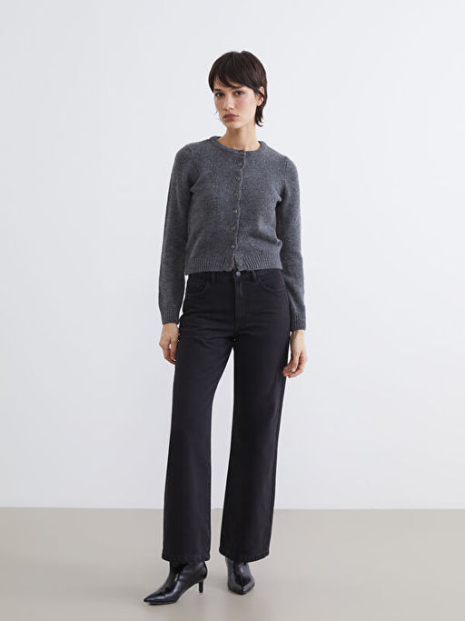 Bisiklet Yaka Kad?n Triko H?rka