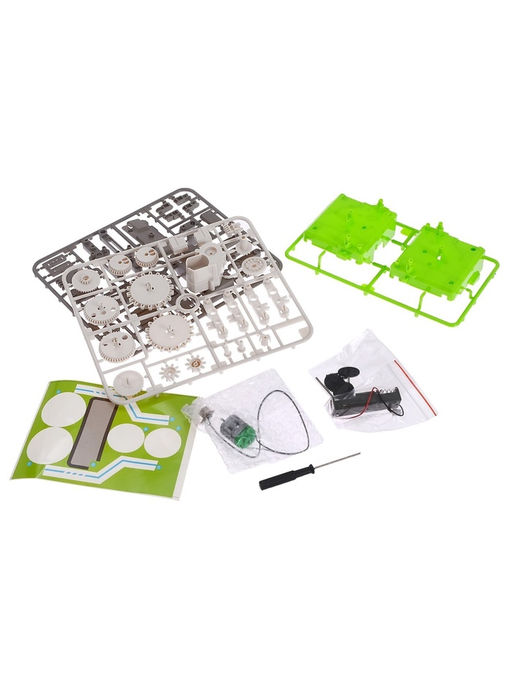 Конструктор Квадробот, 59 деталей, 4 варианта сборки, работает от батареек - Эврики фото 13