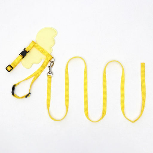 Комплект амуниции Ангел, размер S, шлейка 20-34 см, поводок 120 х 1 см, жёлтый - Пижон фото 7