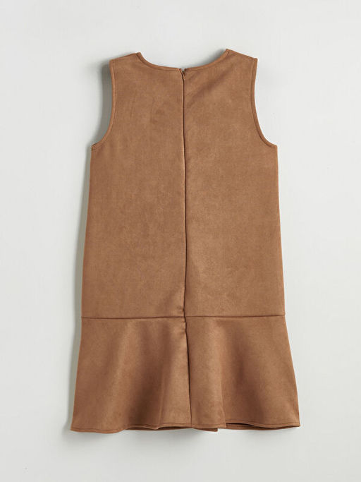 Fiyonk Detayl? S?et G?r?n?ml? K?z ?ocuk Elbise