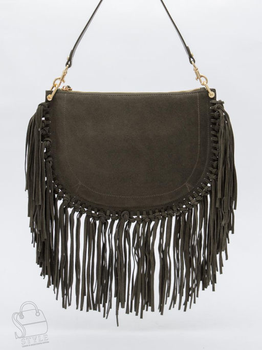 Сумка женская кожаная 990230NN gray Natale Navetta в Новосибирске