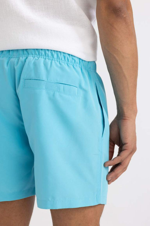 Короткие шорты для плавания на сетчатой подкладке - Defacto фото 5