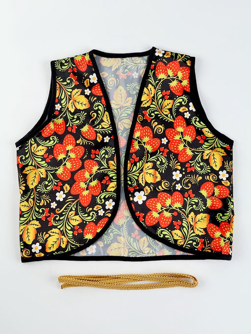 Карнавальный набор «Иванушка» жилетка, пояс, картуз