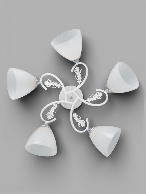 Люстра XA1601/5, 5×60 Вт, E27, белая