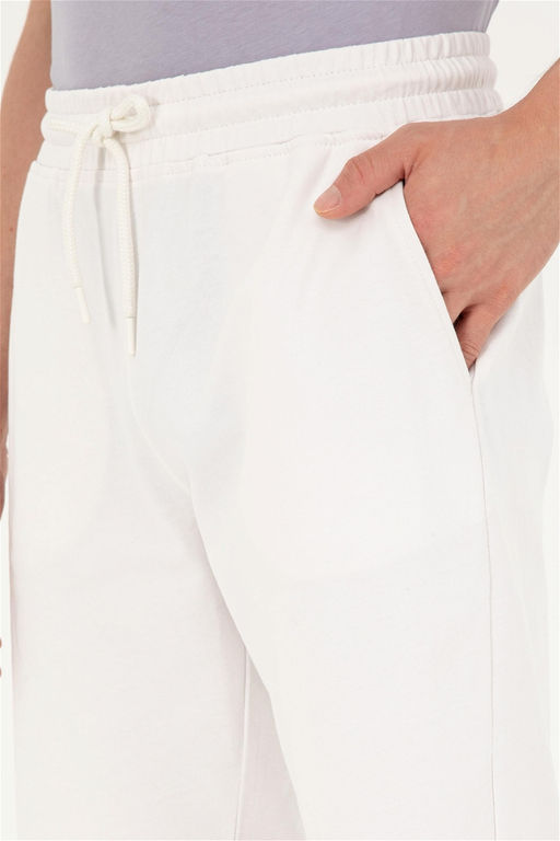 U. S. Polo Assn / Мужские трикотажные шорты цвета экрю - U.s. polo assn фото 5