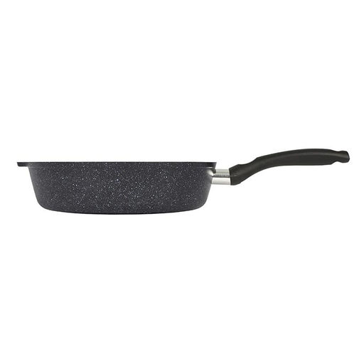 ЛА_АП_GRANIT (black) Сковорода глубокая 260мм с ручкой, , арт. сггч260а