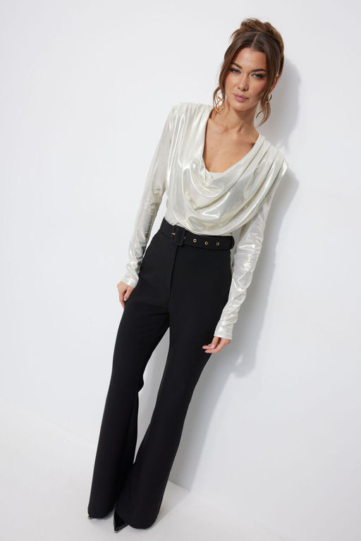 Блуза LYUSHe 4251 серебро  фото 6