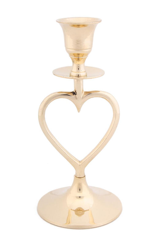 Подсвечник № П2991/1 Сердце SMALL (полиш) 2шт/упак