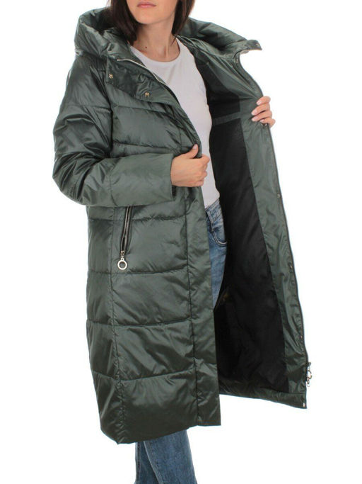 S21119 DK.GREEN Куртка зимняя женская (150 гр. холлофайбера) - Fashion фото 6