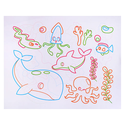 Доска для рисования "Волшебство света" в коробке