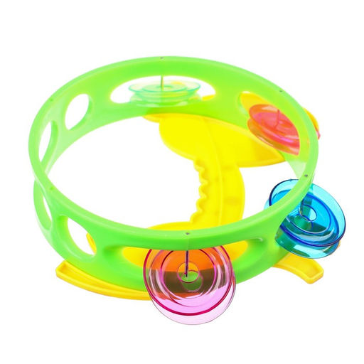 Погремушка - бубен Крошка Я «Жирафик / Лошадка», от 3 мес., виды МИКС