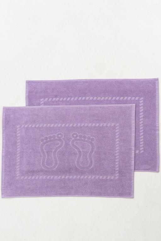 Комплект полотенец для ног махровое Софатекс 50 * 70 коврик ножки 2шт