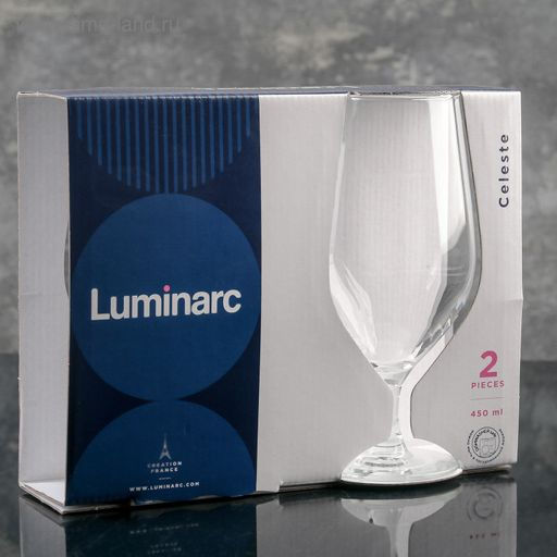 Набор бокалов для пива СЕЛЕСТ 2шт 450мл /Люминарк/ - Luminarc фото 4