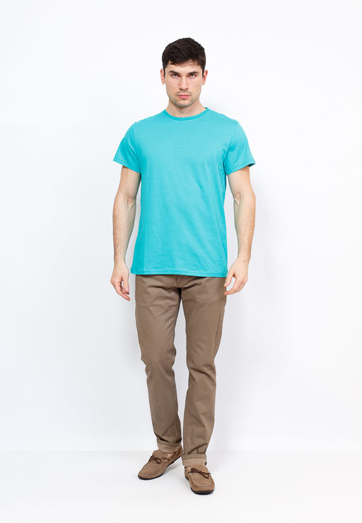 Футболка мужская короткий рукав GREG TS521 (ментол)  фото 4