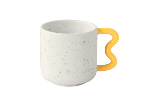 Набор кружек Creative, белый с красным, оранжевым, жёлтым, зелёным, синим, фиолетовым, 0,1 л, 6 шт - Easy life фото 5