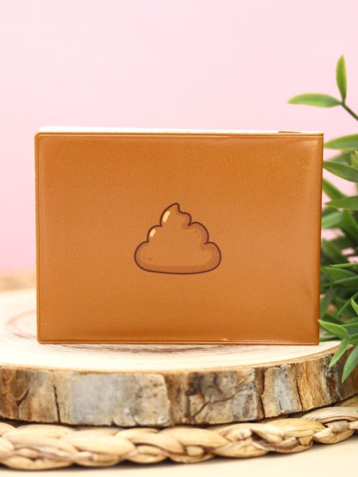 Обложка для студенческого Cute poop, плотность 600 мкм