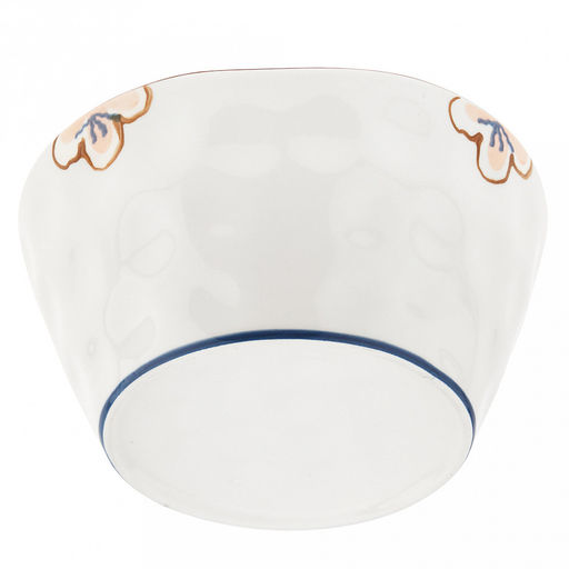 Ночная фиалка Салатник фарфоровый 1,1л, д17,5х8,7см, с деколью, волнистый край, отводка (Китай) - Домашняя мода фото 5