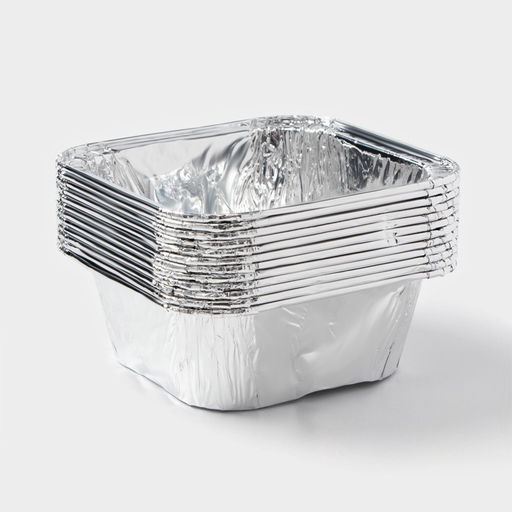 Набор форм для выпечки из фольги Доляна, 90 мл, 7.5×3 см, 50 шт